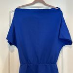 Amanda Uprichard NEW  Blue Midi Dress Sz M Photo 1