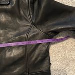 Genuine leather jacket‎ by Cougar women’s large soft leather Black Photo 9