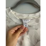 Athleta  Boaster Luxe Printed Sweatshirt in Chakra Floral Bluff Grey Size XXS Photo 4