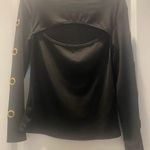 Chic Me  Black Peep Hole Sleeve Too Size S Photo 0