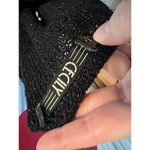 sweater lace V black red blue metallic Size L Photo 6