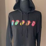 Rolling Stones Women’s Cropped Hoodie Photo 0