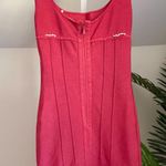 Herve Leger Hervé Léger Corset Seam Mini Dress Dusty Pink with pearl detailing size S Photo 0