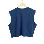 Cotton Citizen  Baby Tank Top Cropped Blue Medium Photo 1