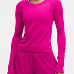 Lululemon Swiftly Tech Long Sleeve Shirt 2.0 in Ripened Raspberry Pink. NWT Photo 2