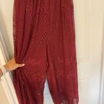 Gianni Bini Maroon Jumpsuit Photo 2