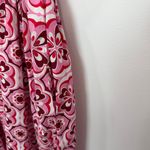 In Loom Zoey Magenta Floral Flutter Cap Sleeve Maxi Dress size Medium Photo 4