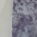 Popflex purple acid wash print leggings size medium Photo 2