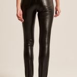 Abercrombie & Fitch Abercrombie Leather Skinny Pants Photo 1