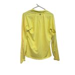 Nike  Dri-FIT Neon Yellow Running Pullover M Half Zip Long Sleeve Activew… Photo 7