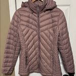London Fog  Light Weight Packable Down Women's Puffer Jacket - Dusty Rose Bag Photo 0