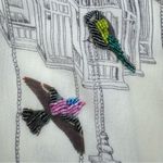 Ted Baker  Vintage Bird Cage Print Dress Size 2 US 6 Romantic Cocktail Party Photo 7