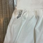 Free People  Movement White Skort Tennis Athletic Activewear Skirt Shorts Pocket Photo 5