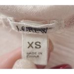 J.Crew J.‎ Crew Tank Top XS Pink Ruffled With Flower Photo 3