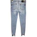 ZARA  Z1975 Floral Embroidered Ankle Frayed Jeans Size 2 Photo 2