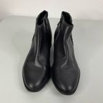 Zodiac  Black Leather Ankle Boots Size 8.5 Photo 1