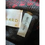 Amanda Uprichard  Black And Red Knit Keyhole Mock Neck Sweater Dress Size M‎ Photo 6