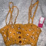 Target Yellow Bandeau Swimsuit Top Photo 0