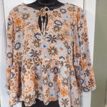 SO  BOHO Blouse Size L Photo 0