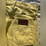 Wrangler Vintage Yellow Straight-Leg Jeans, Size 5 Photo 3