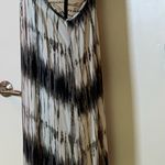 Teeze Me 🌴 Beach Coverup ☀️ Racerback Collared High Low Rayon Sz 11/12 Junior Grey/White Photo 4