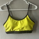 Zyia 🛍️ Active Yellow and Black Light N Tight Adjustable Sports Bra Size Medium Photo 2