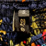 Zaful Bi@ Fang 2Piece Outfit Floral Drawstring Ruched Top & Smocked Shorts; S Photo 5