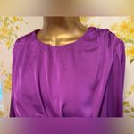 DO+BE Purple Blouse with Ring Detail size M Photo 2
