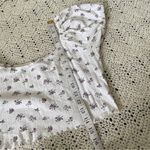 Urban Outfitters Pointelle Off-The-Shoulder Cropped Top White (Large) Photo 6