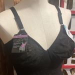 Bali shapewear woman’s black lace all over solutions one piece support Sz 38C Photo 15