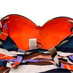 Anne cole NEW Sandy Waves Striped Tankini Swim Top size 16W Photo 4
