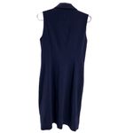 Tahari  sleeveless navy double button blazer dress 6 knee length office workwear Photo 1