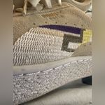 Puma  Suede Lace Up  Womens Beige Sneakers Shoes w/ color blocking sz 8.5 Photo 4