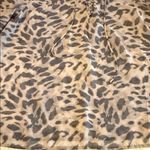 Generation Love  Leopard Print Sheer Tie-Neck Blouse Size Small Never Worn Photo 3