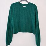 BP  Green Cropped Sweater M Photo 0