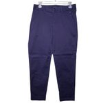 Liverpool Pants Womens 4 Blue Evening Blue Chino Straight Leg Stretch Trousers Photo 1