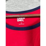 Lands' End  Womens Long Sleeve T-Shirts Combo Pack Red & Black Size L Cotton Blend Photo 1
