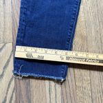 Mother Jeans The Pixie Ankle Fray City Sidewalks SZ 27 Dark Wash Button Fly Blue Photo 10