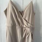 BHLDN  Anthropologie Freya Satin Charmeuse Dress In Champagne Photo 4