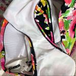 Lauren Ralph Lauren Floral Swimsuit One Piece Strapless 6 Black Photo 9