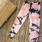 Electric & Rose Pink Blue Tie Dye Lounge Joggers Size XS Photo 0