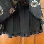 Madewell  feather print layered mini skirt size small Photo 2