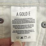 AGOLDE Parker Vintage Cut Off Distressed Button Fly Blanche White Blue Jean 27 Photo 7