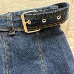 Shoe Dazzle Blue Mini Skirt Size 28 Photo 3