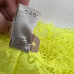 Victoria's Secret Victoria’s Secret Lace Cheeky Bright Yellow Womens Size  Large Photo 3