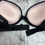 Victoria's Secret Victoria’s Secret Very Sexy Push Up Bra Black Sparkle Straps 32C VS Photo 3