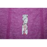 Zella Womens  Purple Athletic Short Sleeve V-Neck T-Shirt Athletic Top Size XS Photo 2