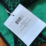 Diane Von Furstenberg  Dalton Surf Green + Black Floral Classic 2 Pc Swimsuit Photo 2