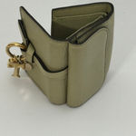 Chloé Auth Chloe Alphabet Small Trifold Green Leather Wallet Photo 6