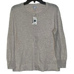 Gap Womens Lightweight Cardigan Sweater Size Small Tan 100% Cotton LS Photo 0